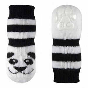 Rc Pets Pawks Adorable Slip Proof Panda Socks for your furry friend XS